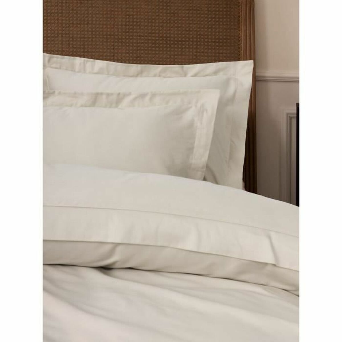 Juego de funda nórdica Blanco 220 x 240 cm