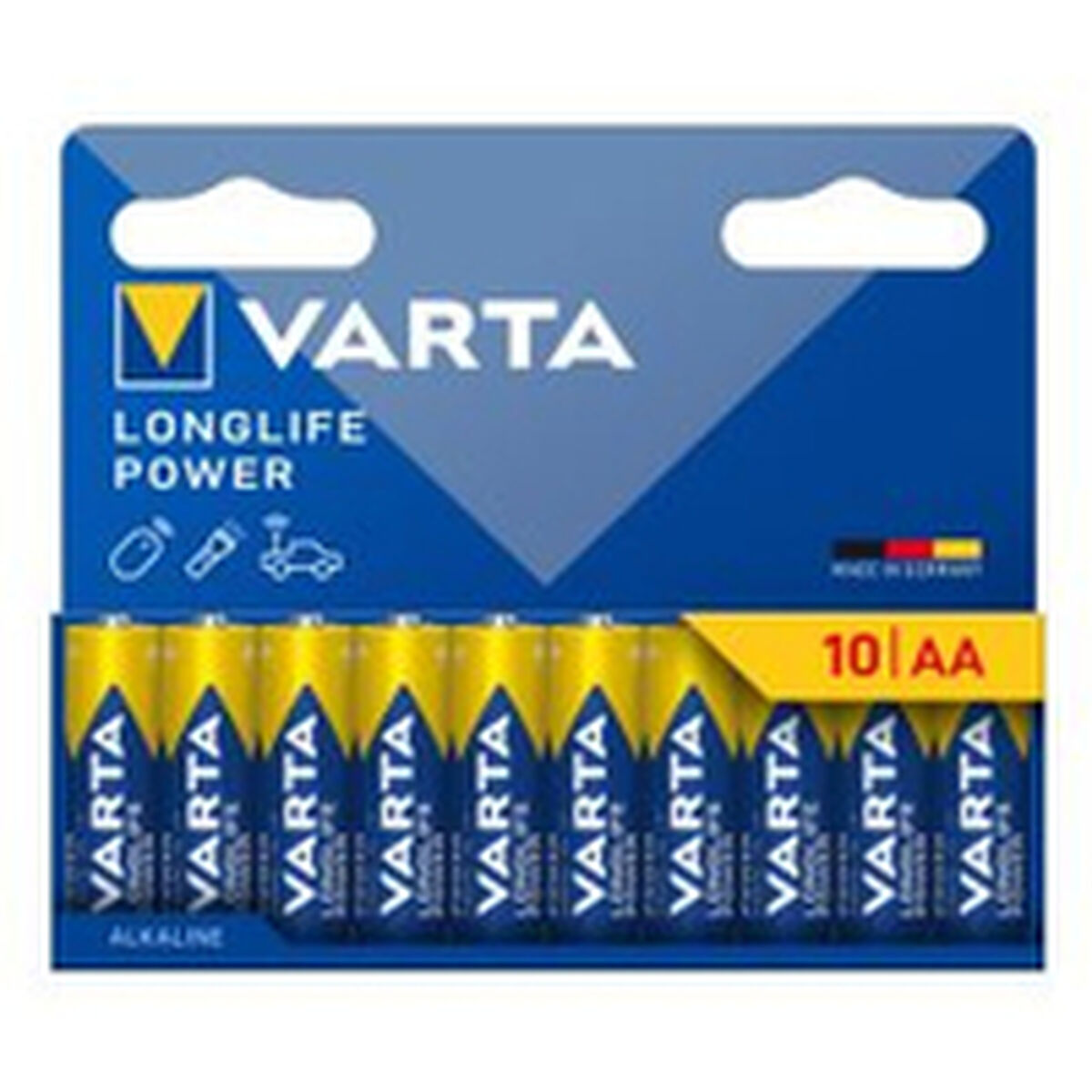 Pilas Varta longlife power aa - lr06 1,5 V AA LR06 (10 Unidades)