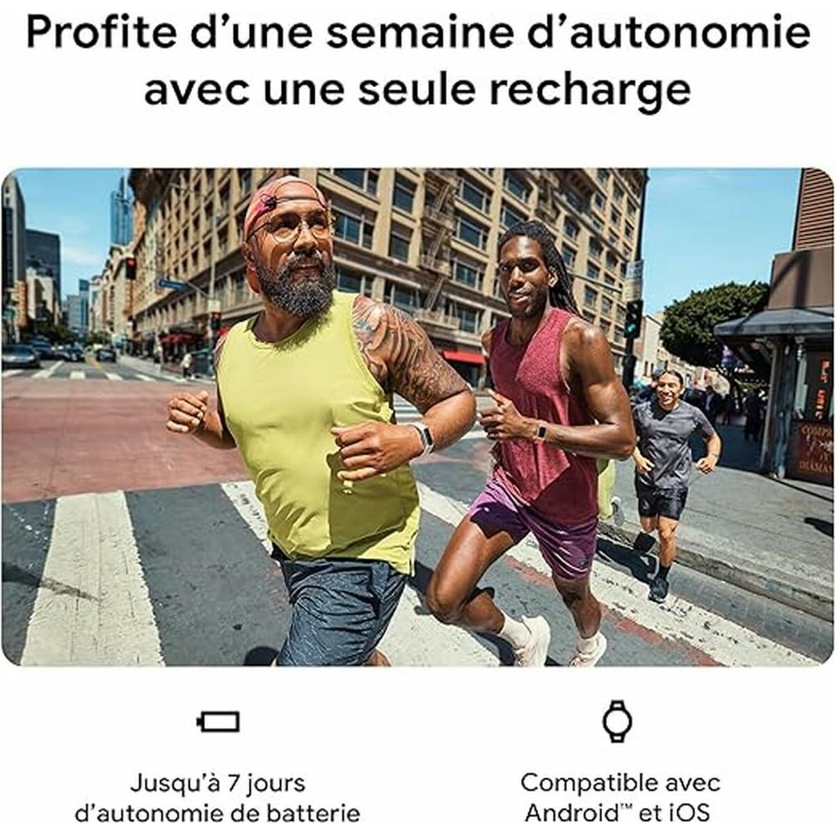 Reloj Hombre Fitbit 431BKBK Negro