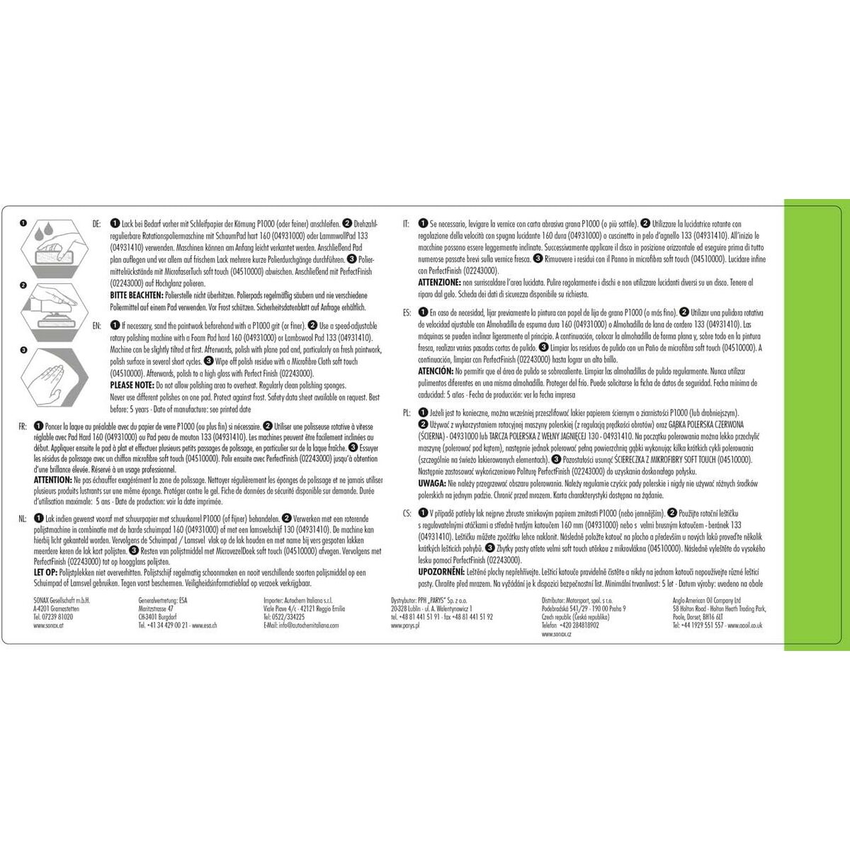 Kit de Limpieza para Pantallas Sonax SX02463000