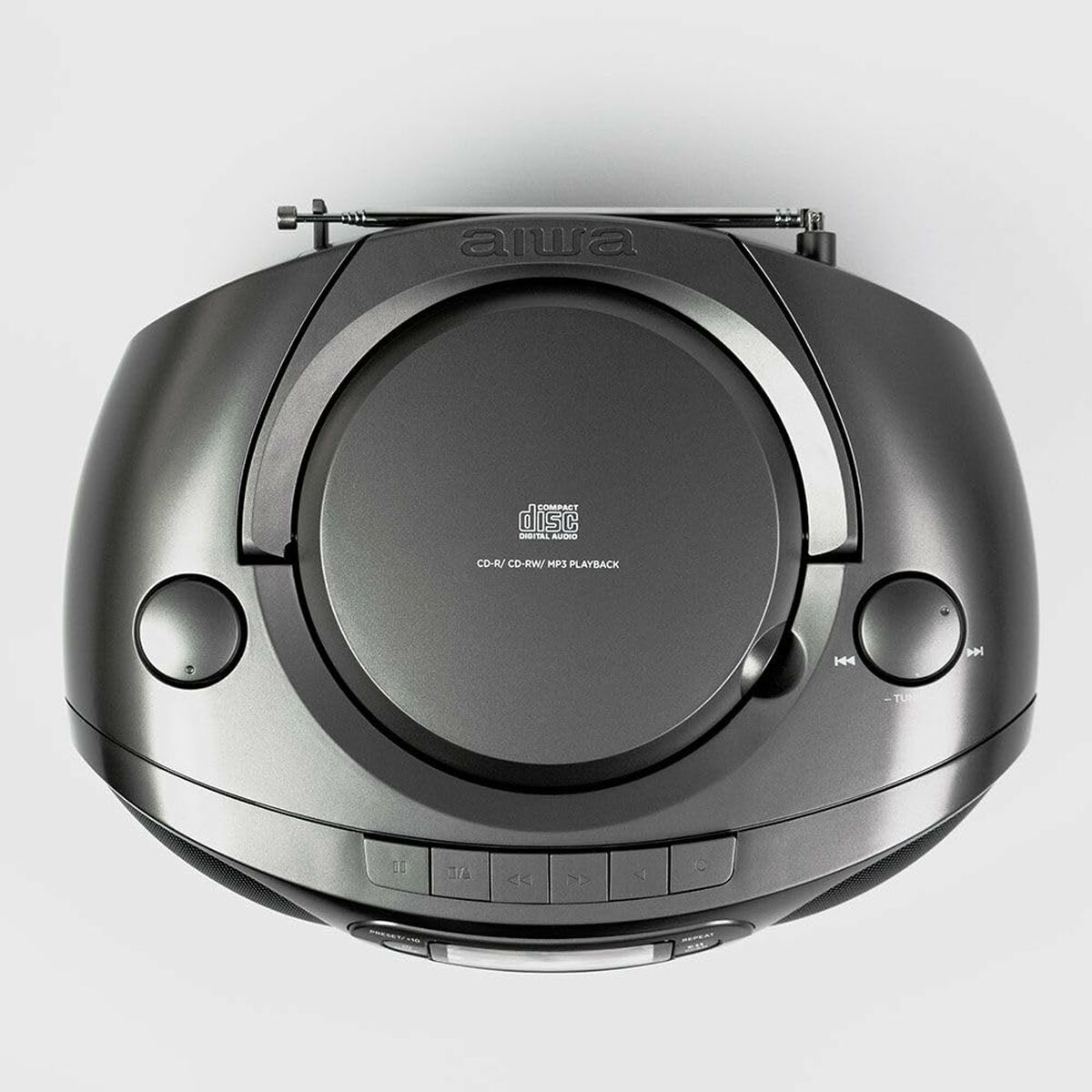 Radio Cassette Aiwa BBTC-550MG Bluetooth Gris