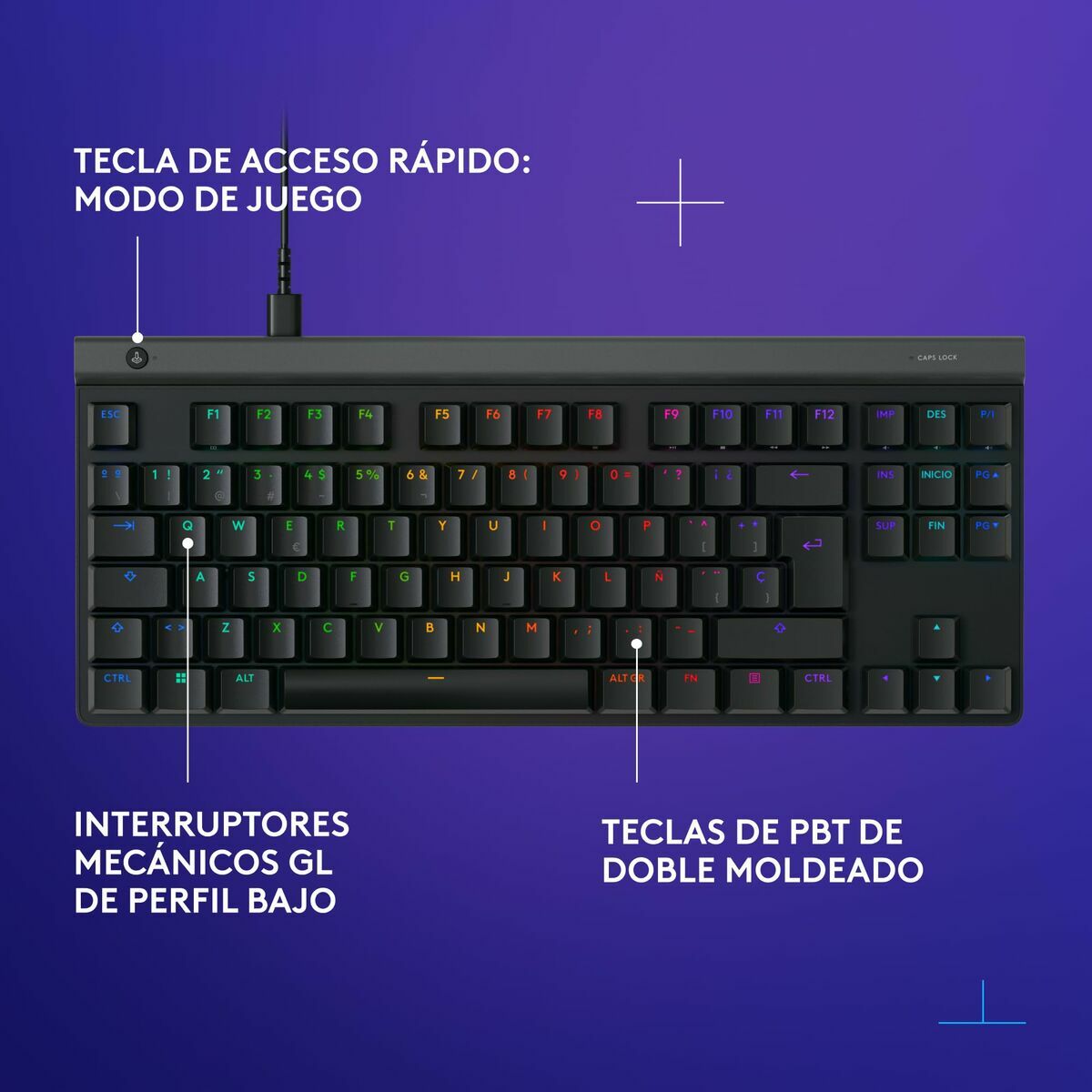 Teclado y Ratón Logitech 920-012891 Negro Qwerty Español