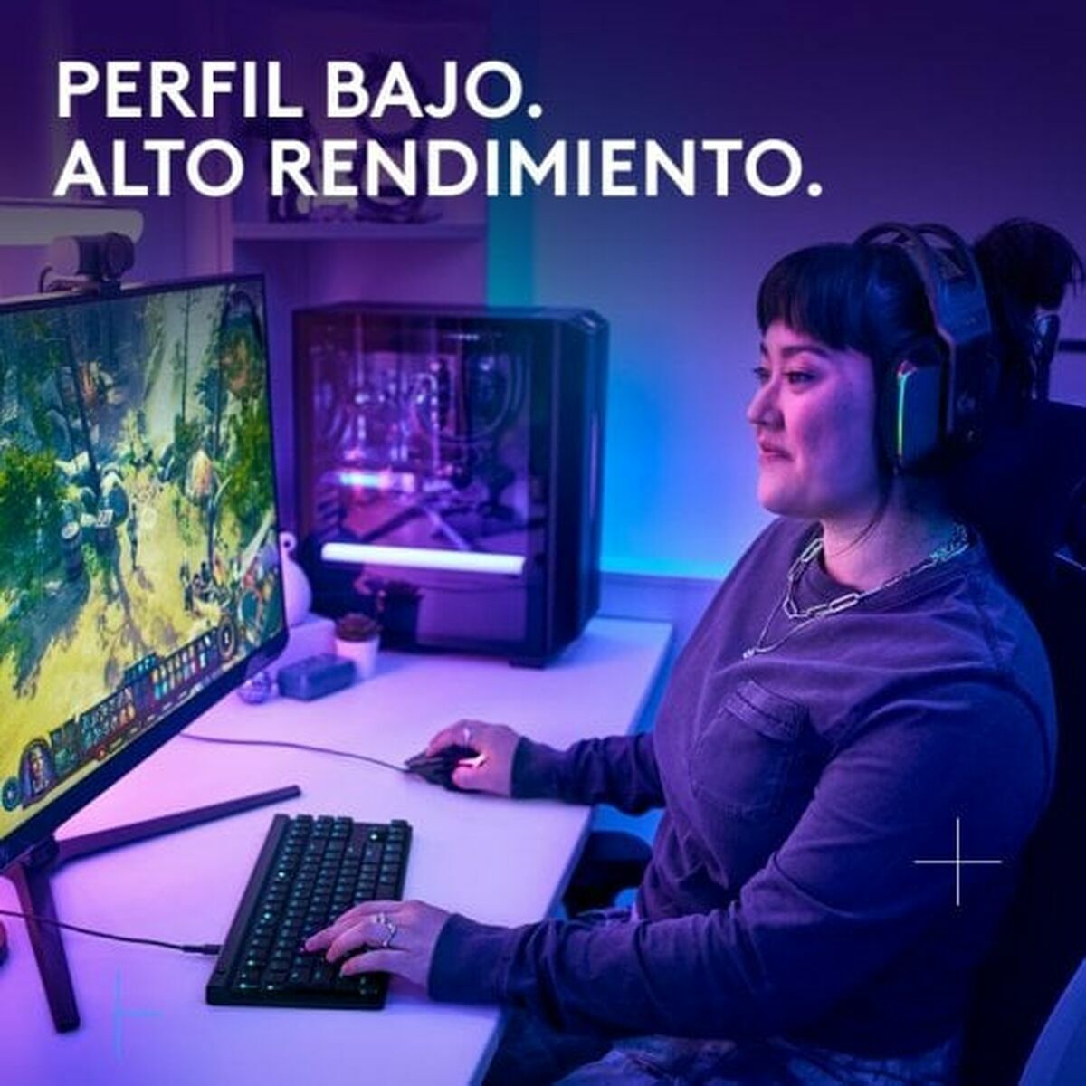 Teclado y Ratón Logitech 920-012891 Negro Qwerty Español