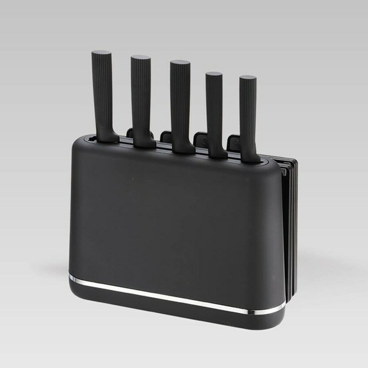 Juego de Cuchillos de Cocina y Soporte Feel Maestro MR-1412-BLACK