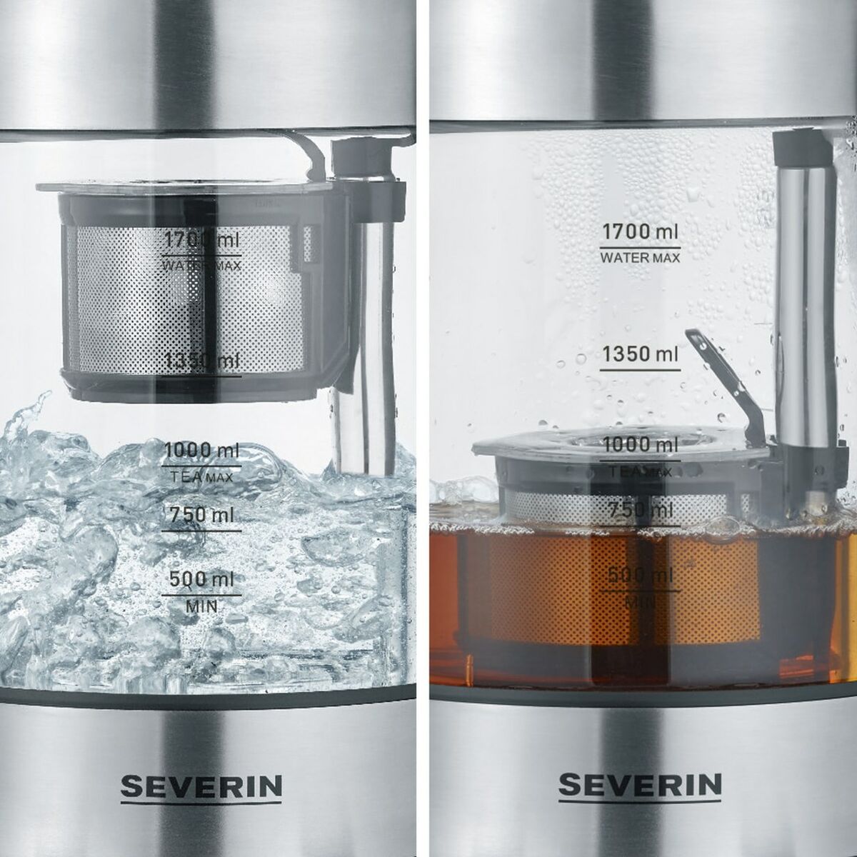 Hervidor Severin WK 3422 Gris 3000 W 1,7 L