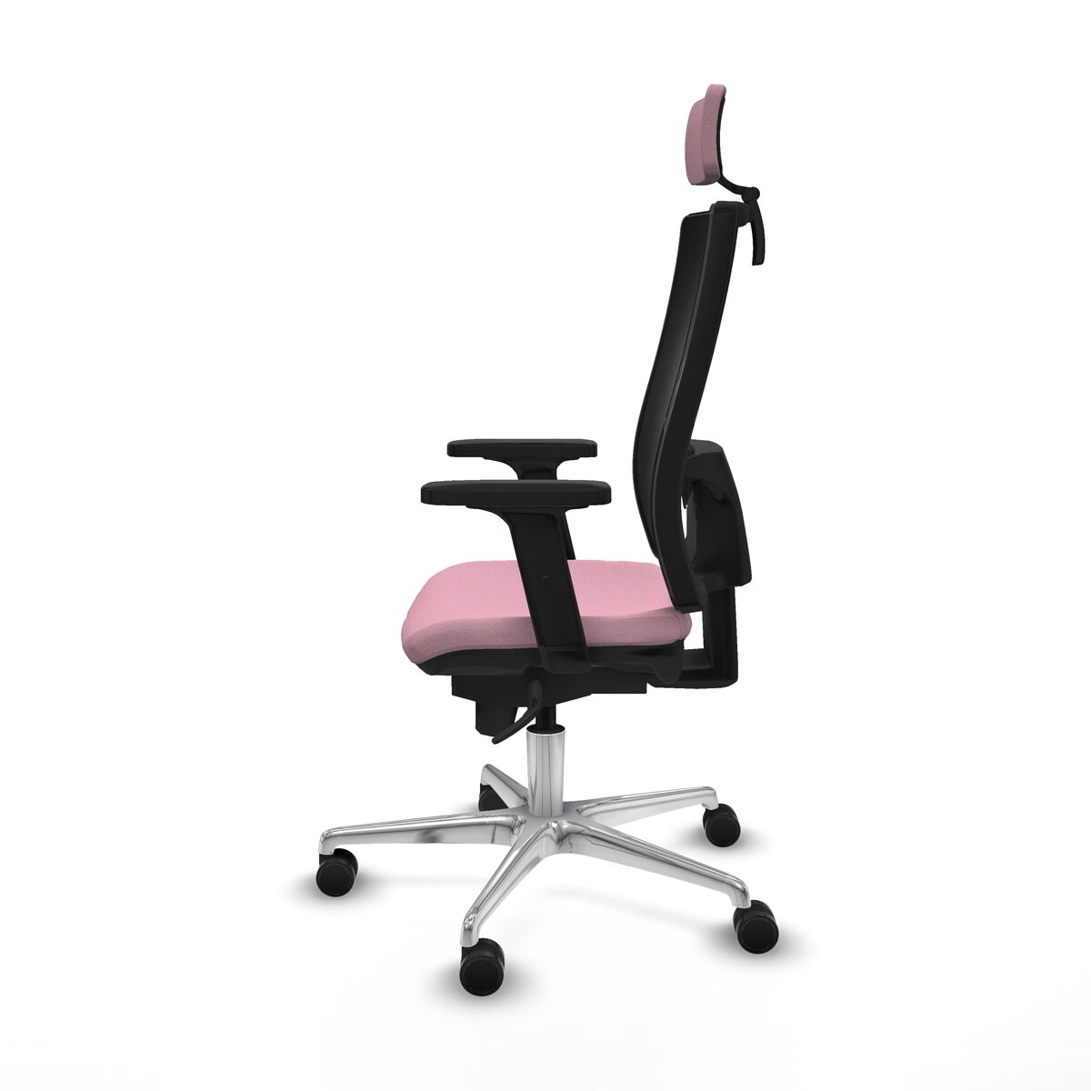 Silla de Oficina con Cabecero Piqueras y Crespo 2D086N2 Rosa