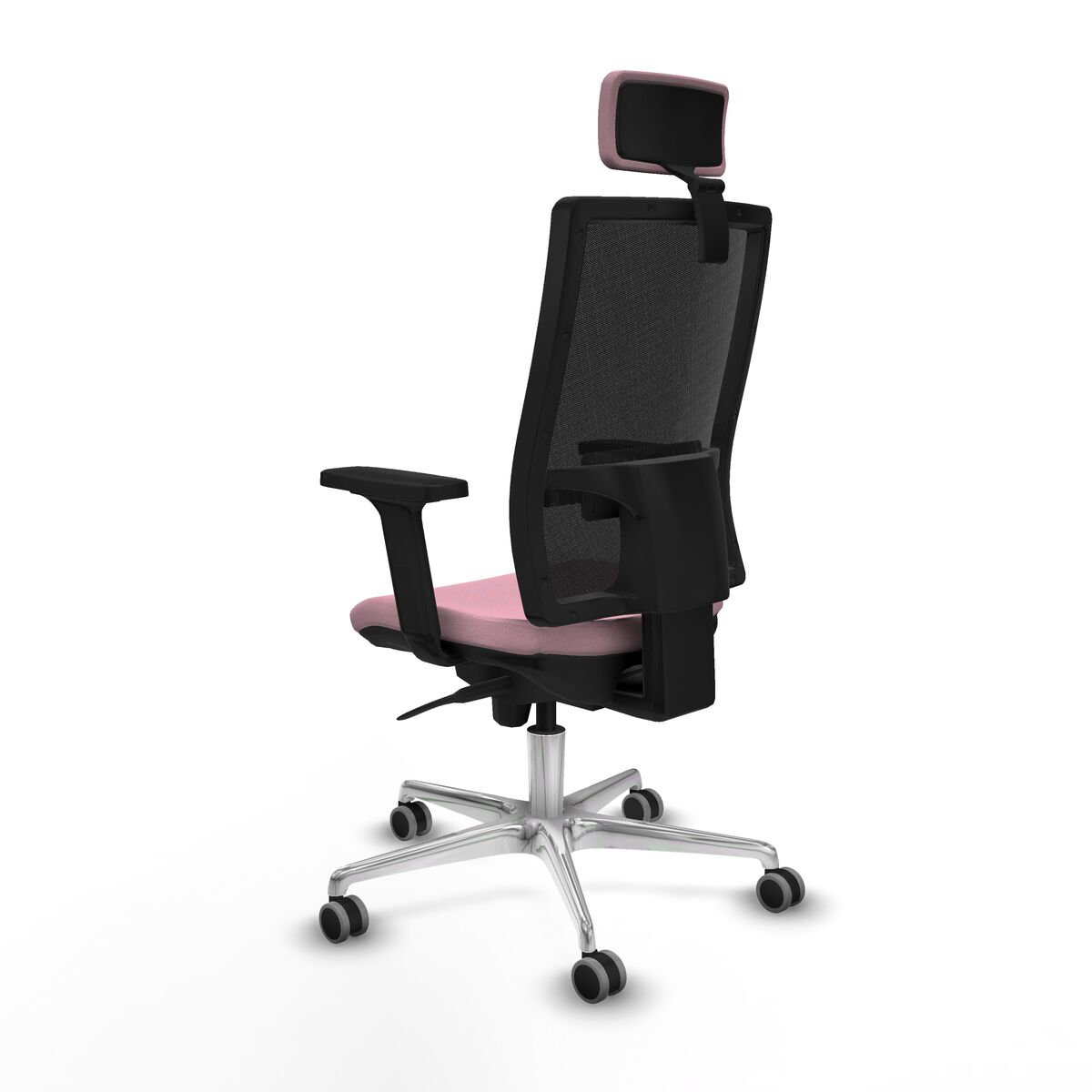 Silla de Oficina con Cabecero Piqueras y Crespo 2D086G2 Rosa