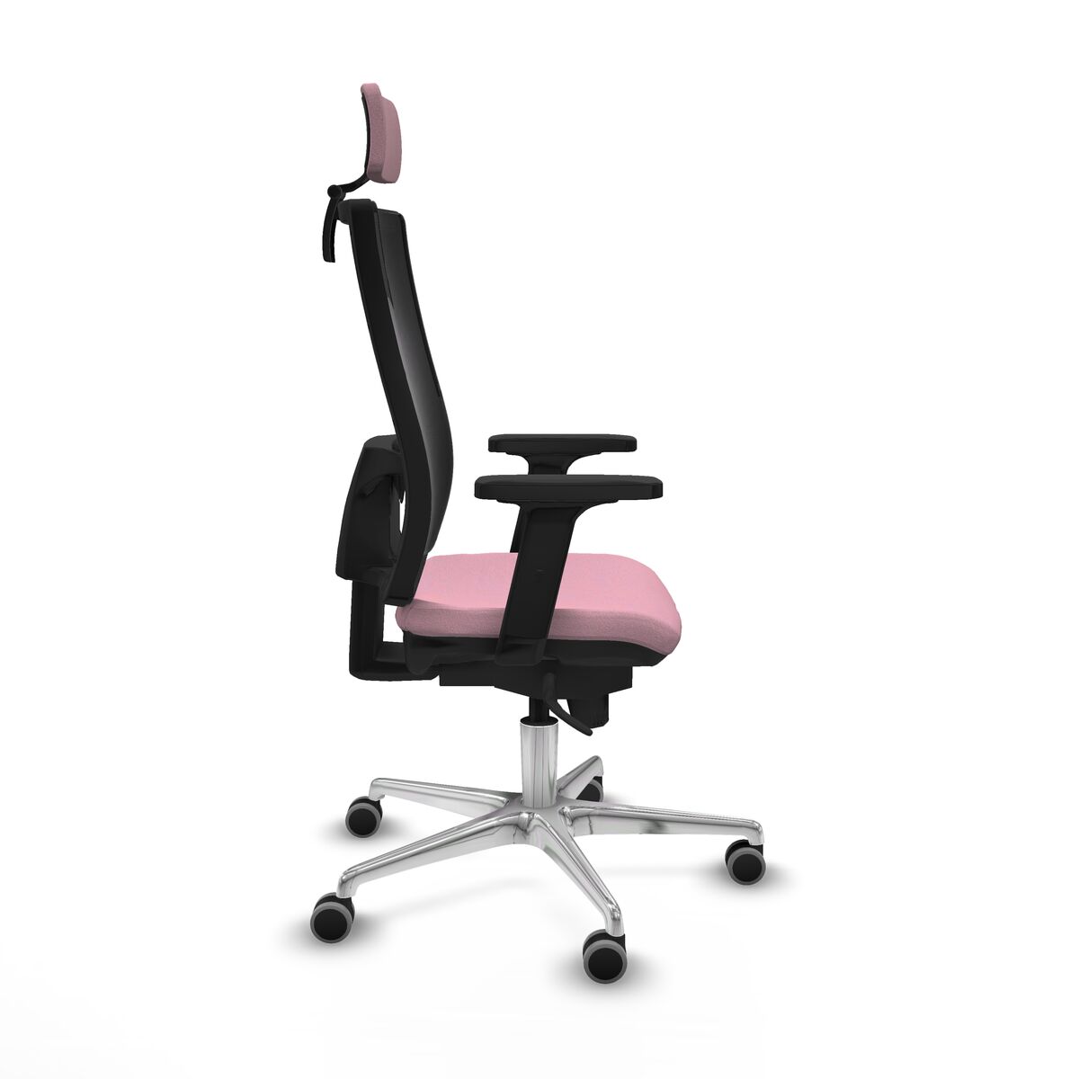 Silla de Oficina con Cabecero Piqueras y Crespo 2D086G2 Rosa