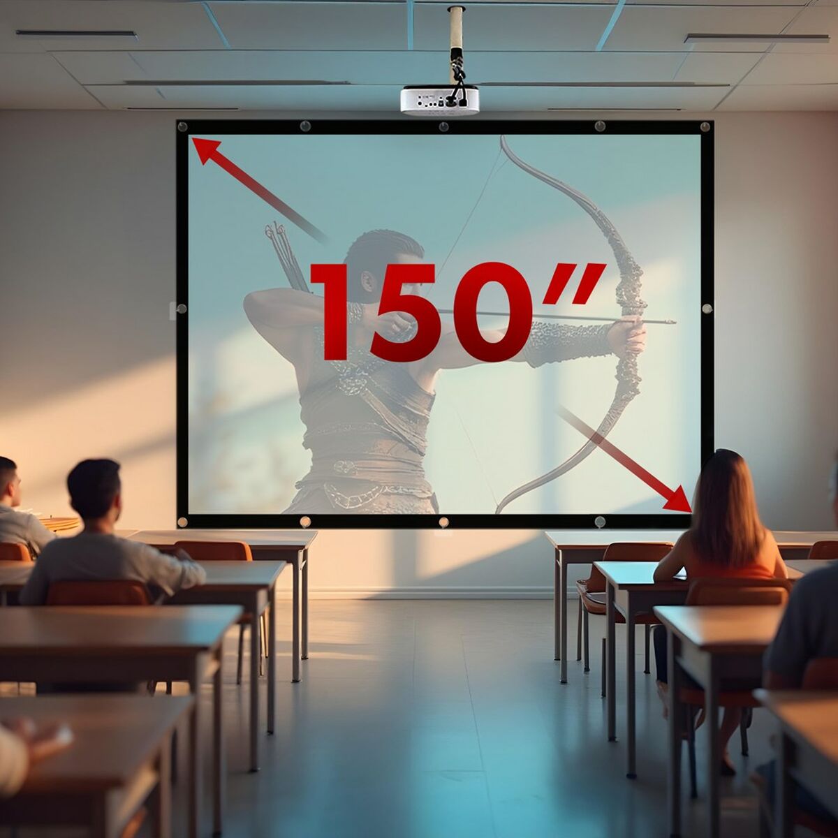 Pantalla de Proyección MacLean MC-168 120"