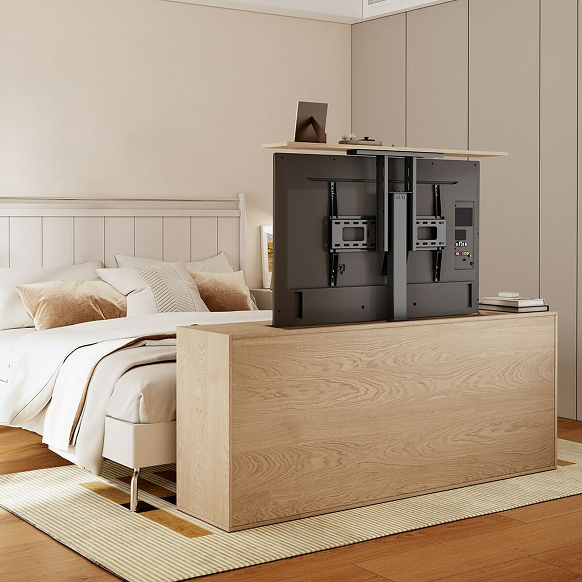 Soporte de Mesa para Pantalla MacLean MC-866T 80" 37"