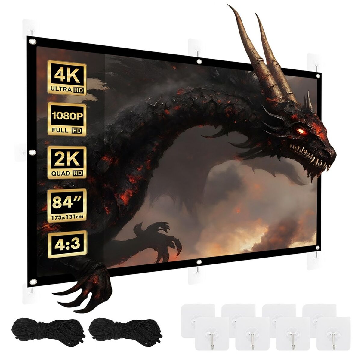 Pantalla de Proyección MacLean MC-166 84"