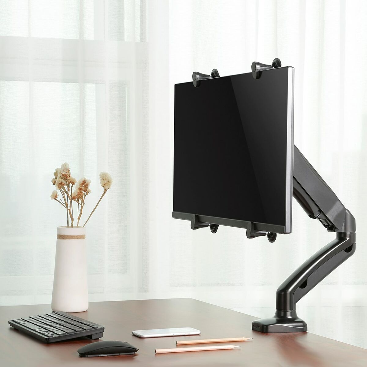 Soporte de Mesa para Pantalla MacLean MC-899 27" 13"