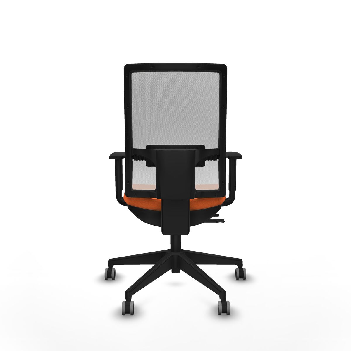 Silla de Oficina Piqueras y Crespo 1D066G0 Naranja