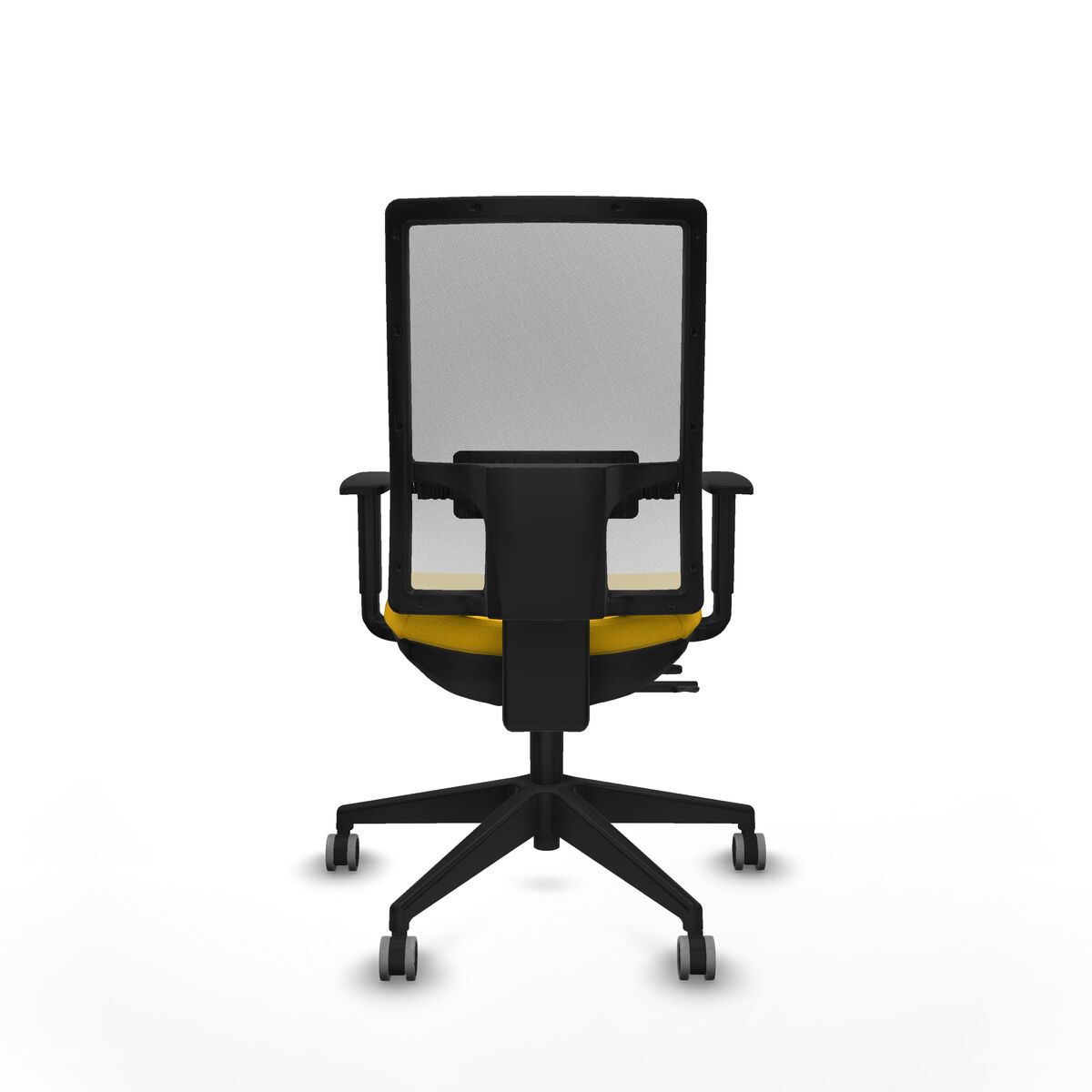 Silla de Oficina Piqueras y Crespo 1D066G0 Amarillo