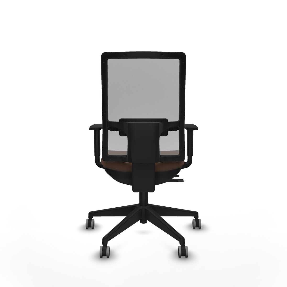 Silla de Oficina Piqueras y Crespo 1D066G0 Gris Marrón oscuro