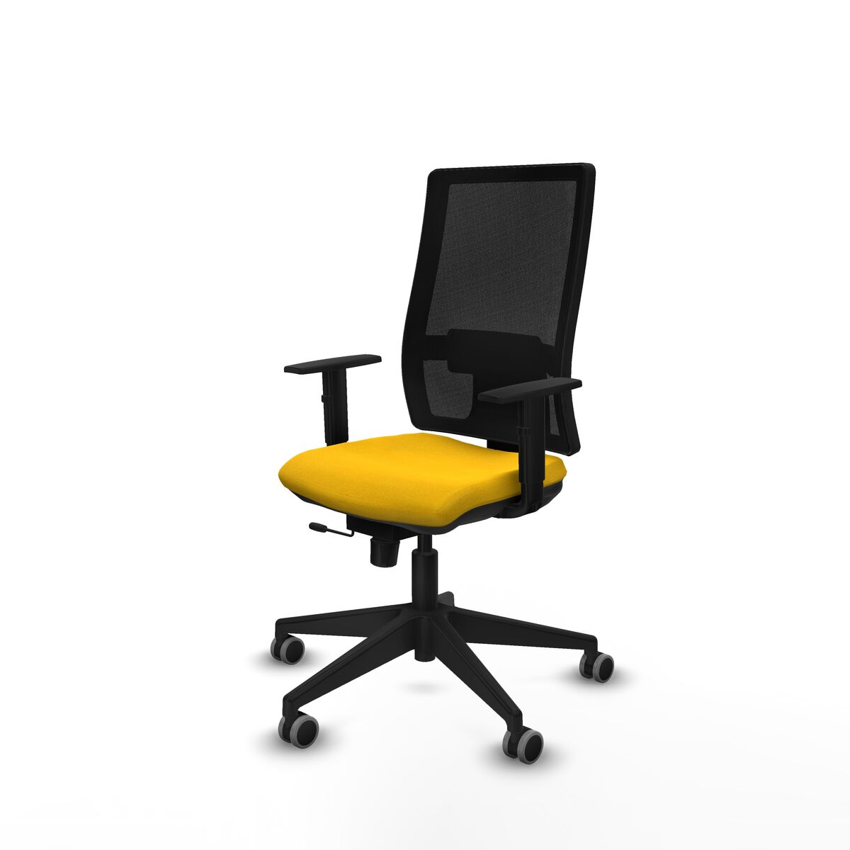 Silla de Oficina Piqueras y Crespo 1D066G0 Amarillo