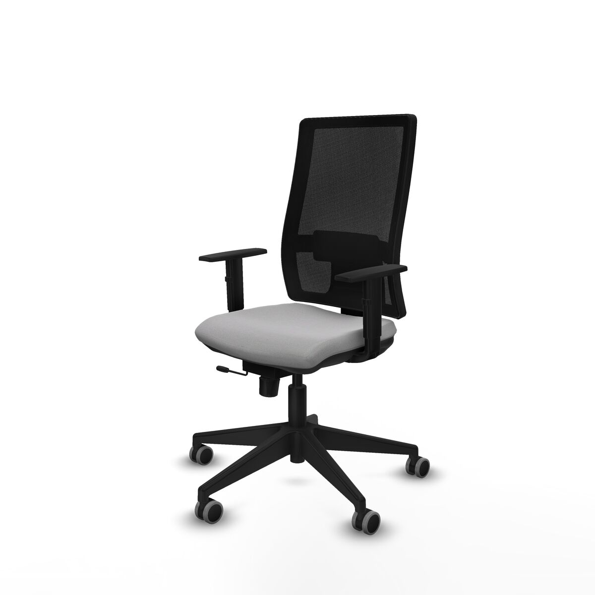 Silla de Oficina Piqueras y Crespo 1D066G0 Gris claro