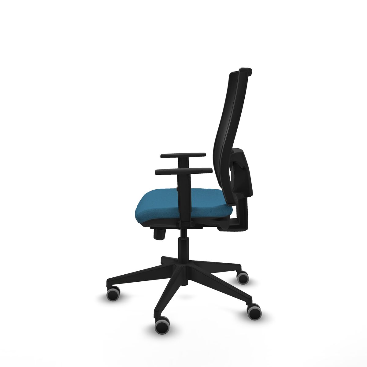 Silla de Oficina Piqueras y Crespo 1D066G0 Negro Verde petróleo