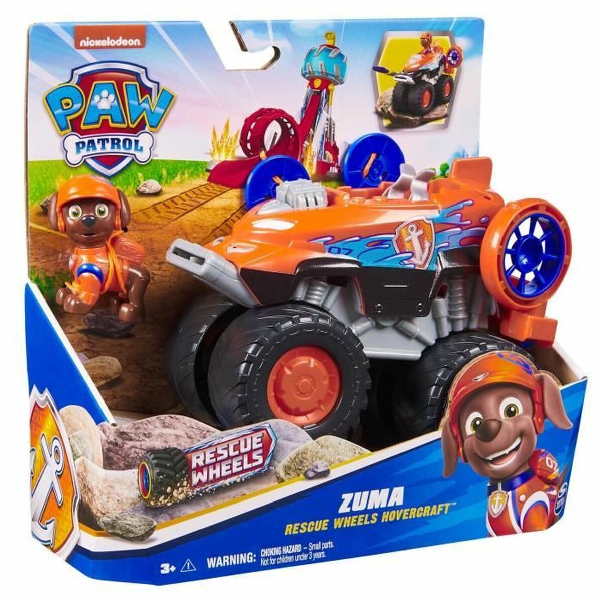 Playset The Paw Patrol Zuma (4 Unidades)