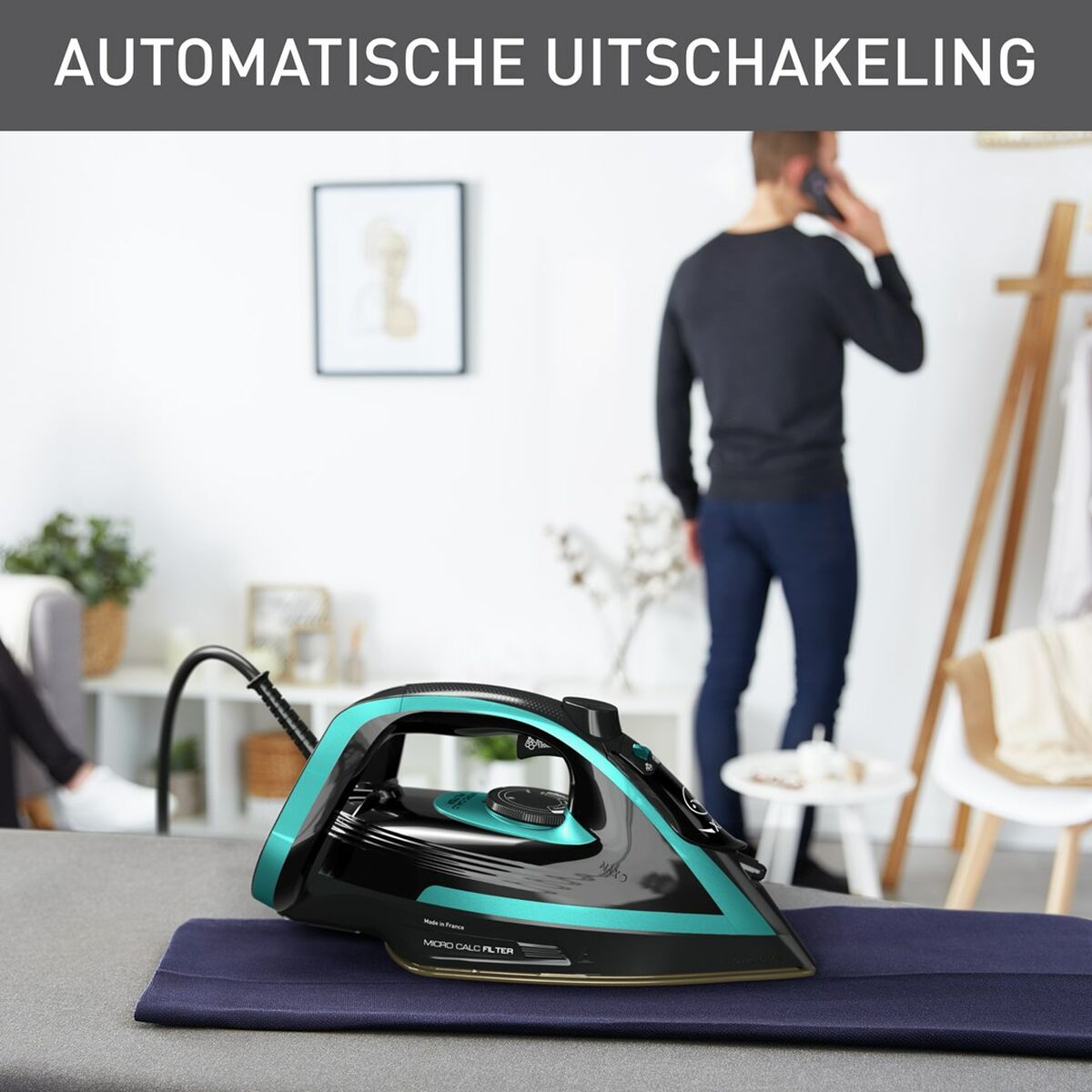 Plancha de Vapor Tefal FV8066E0 3000 W 13,5 x 15 x 3 cm