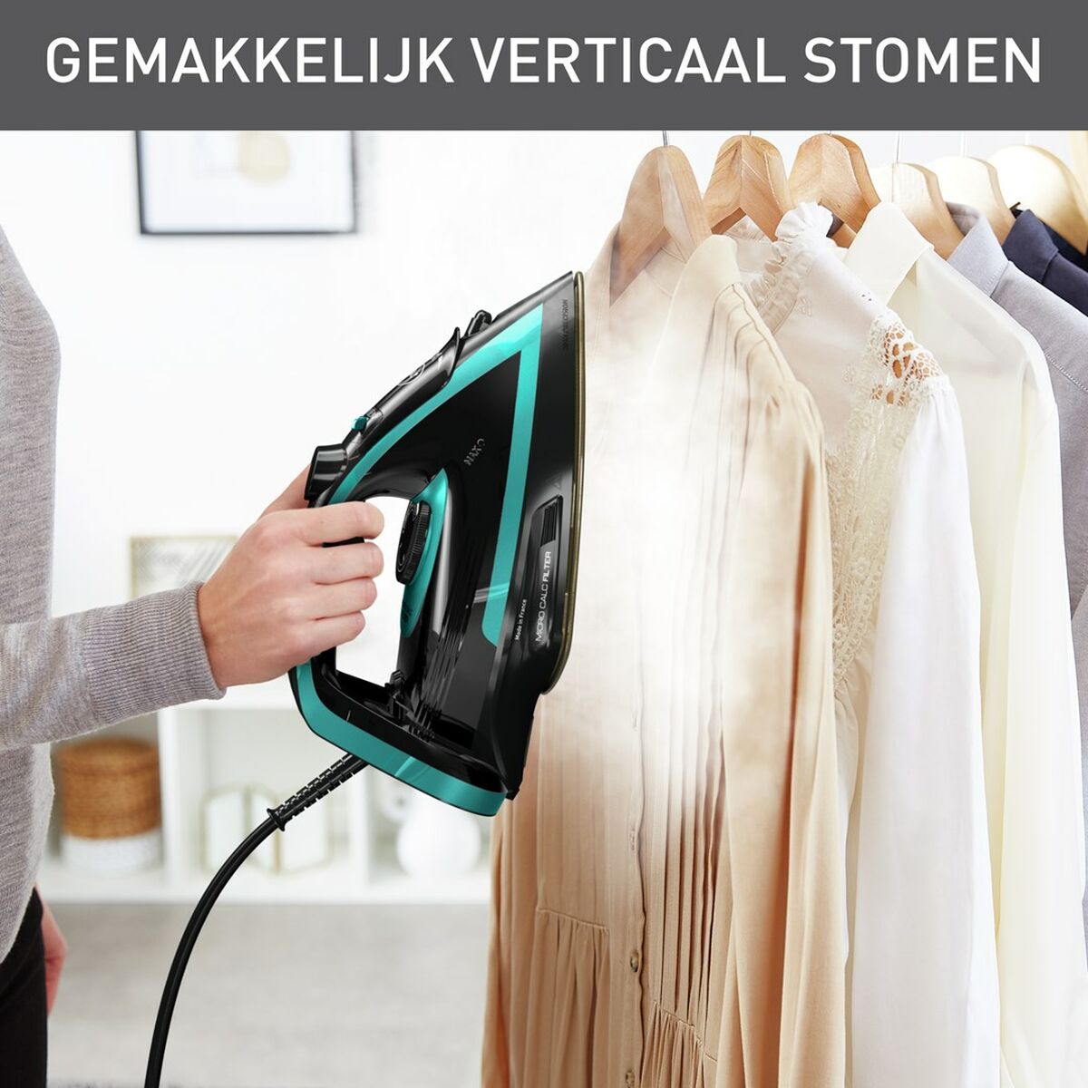 Plancha de Vapor Tefal FV8066E0 3000 W 13,5 x 15 x 3 cm