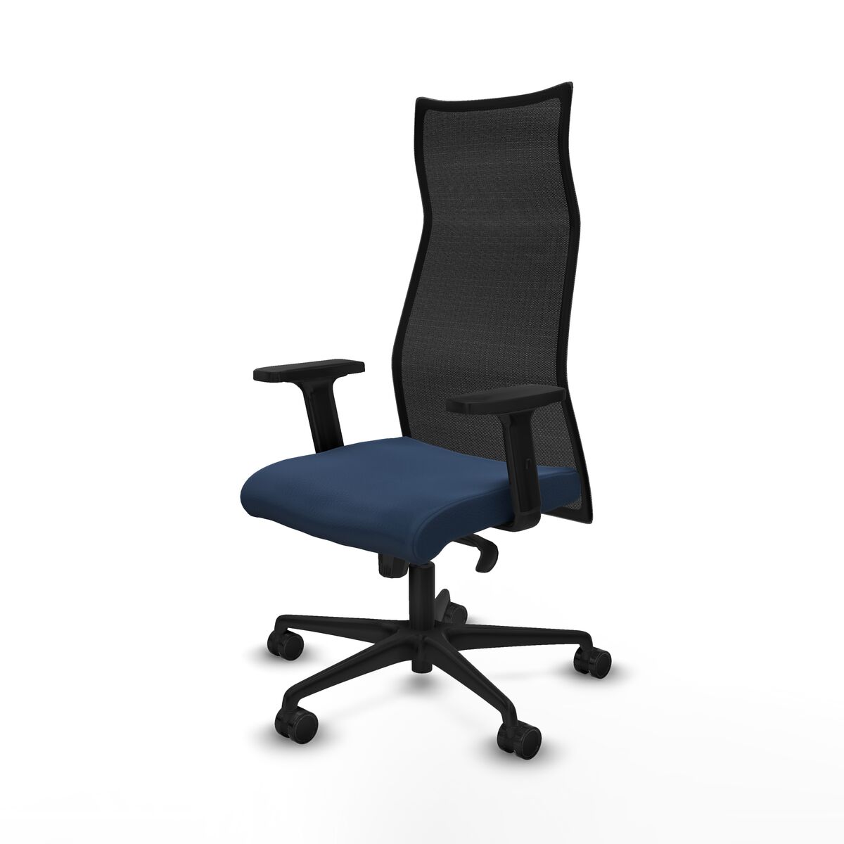 Silla de Oficina Piqueras y Crespo B2D036N Azul marino