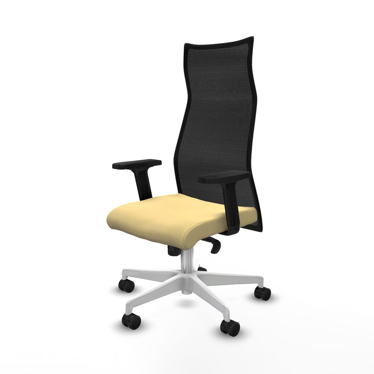 Silla de Oficina Piqueras y Crespo B2D026N Crema