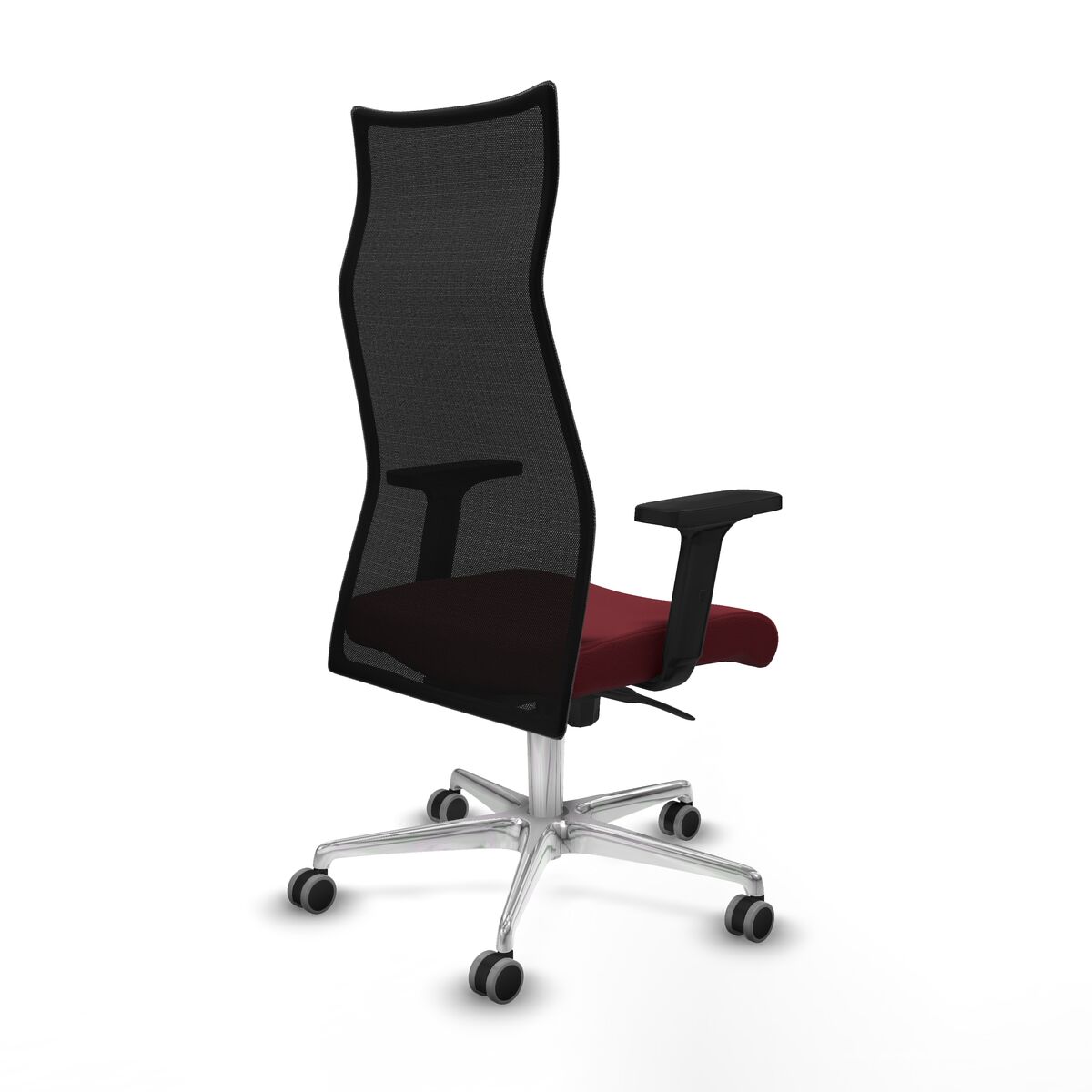 Silla de Oficina Piqueras y Crespo B2D086G Granate