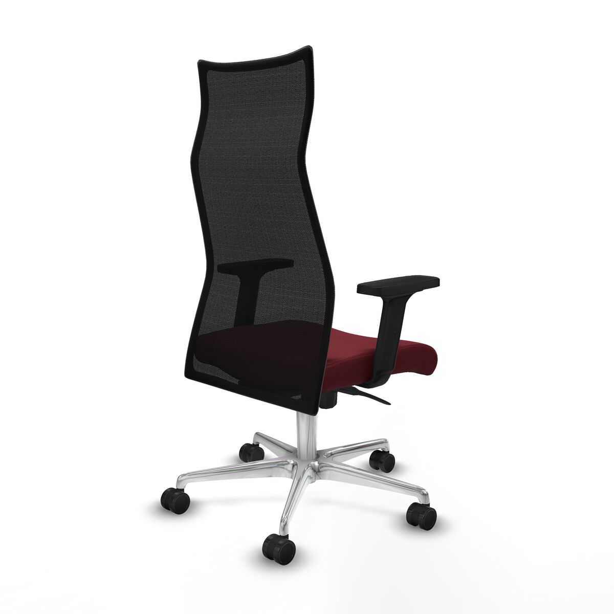 Silla de Oficina Piqueras y Crespo B2D086N Granate