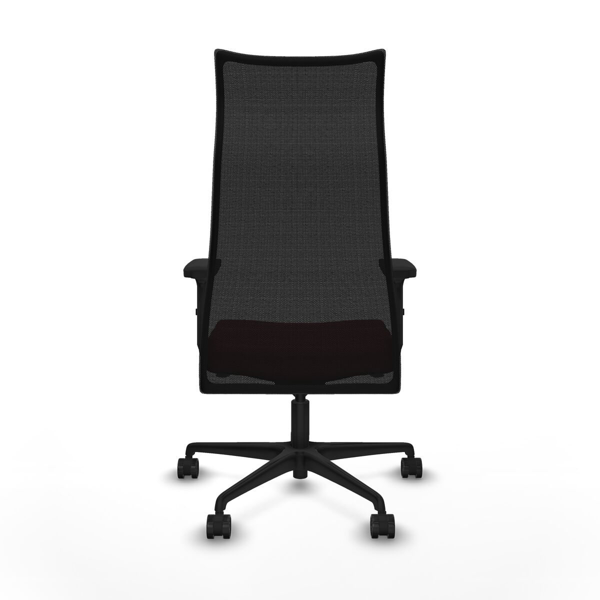 Silla de Oficina Piqueras y Crespo B2D036N Granate