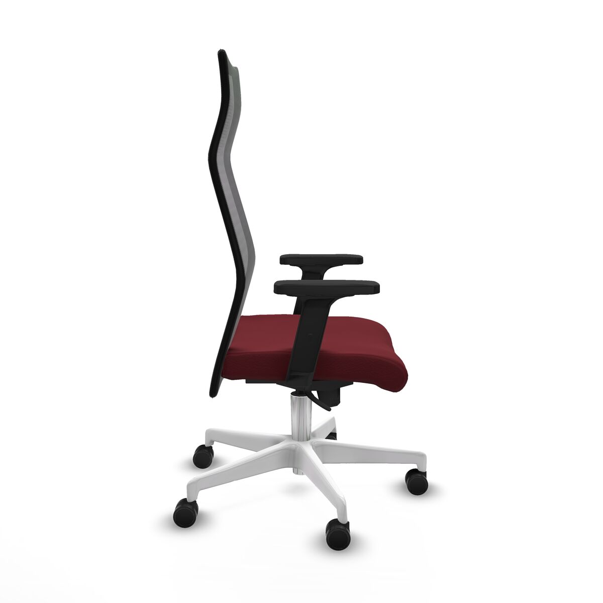 Silla de Oficina Piqueras y Crespo B2D026N Granate