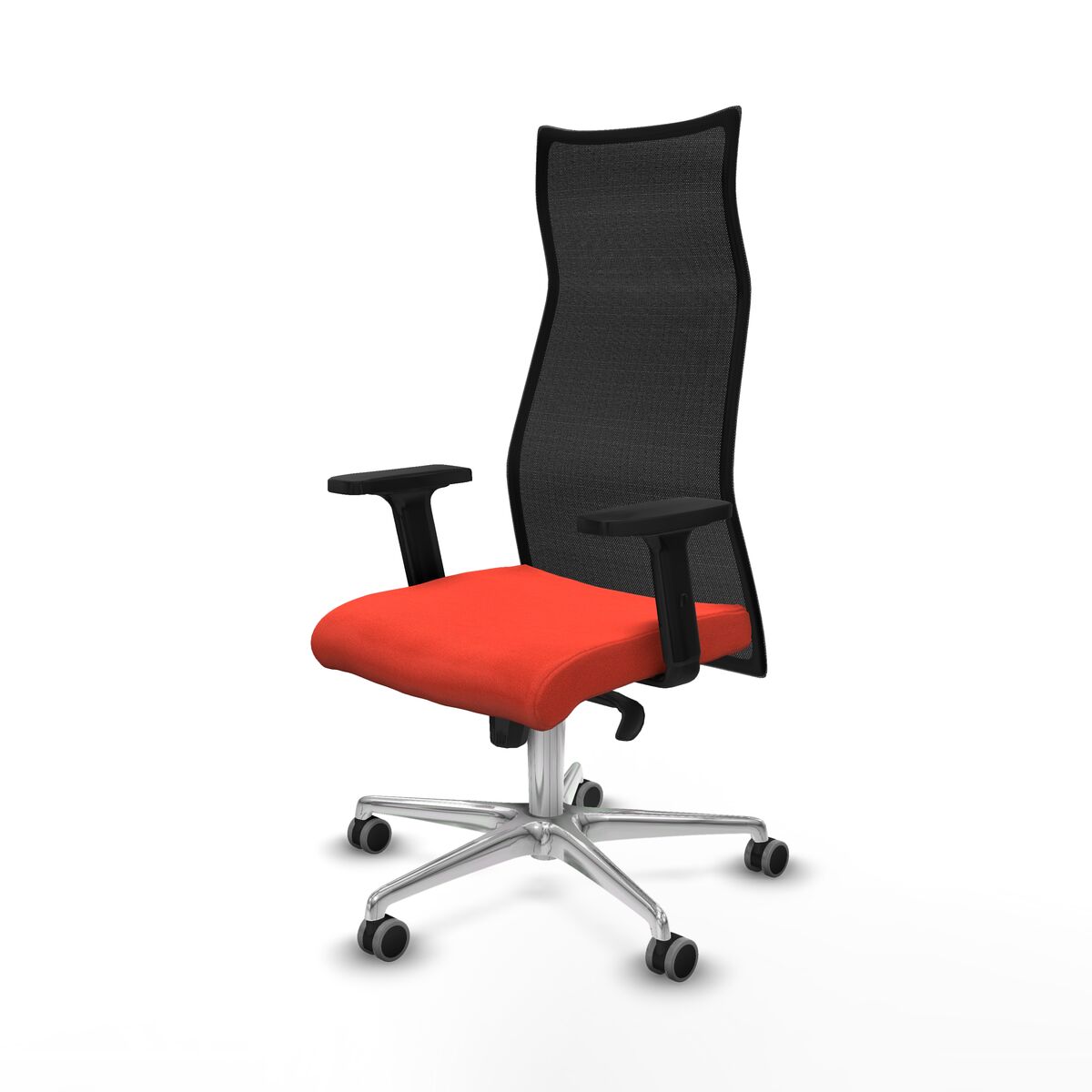 Sillón de Oficina Piqueras y Crespo B2D086G Naranja Oscuro