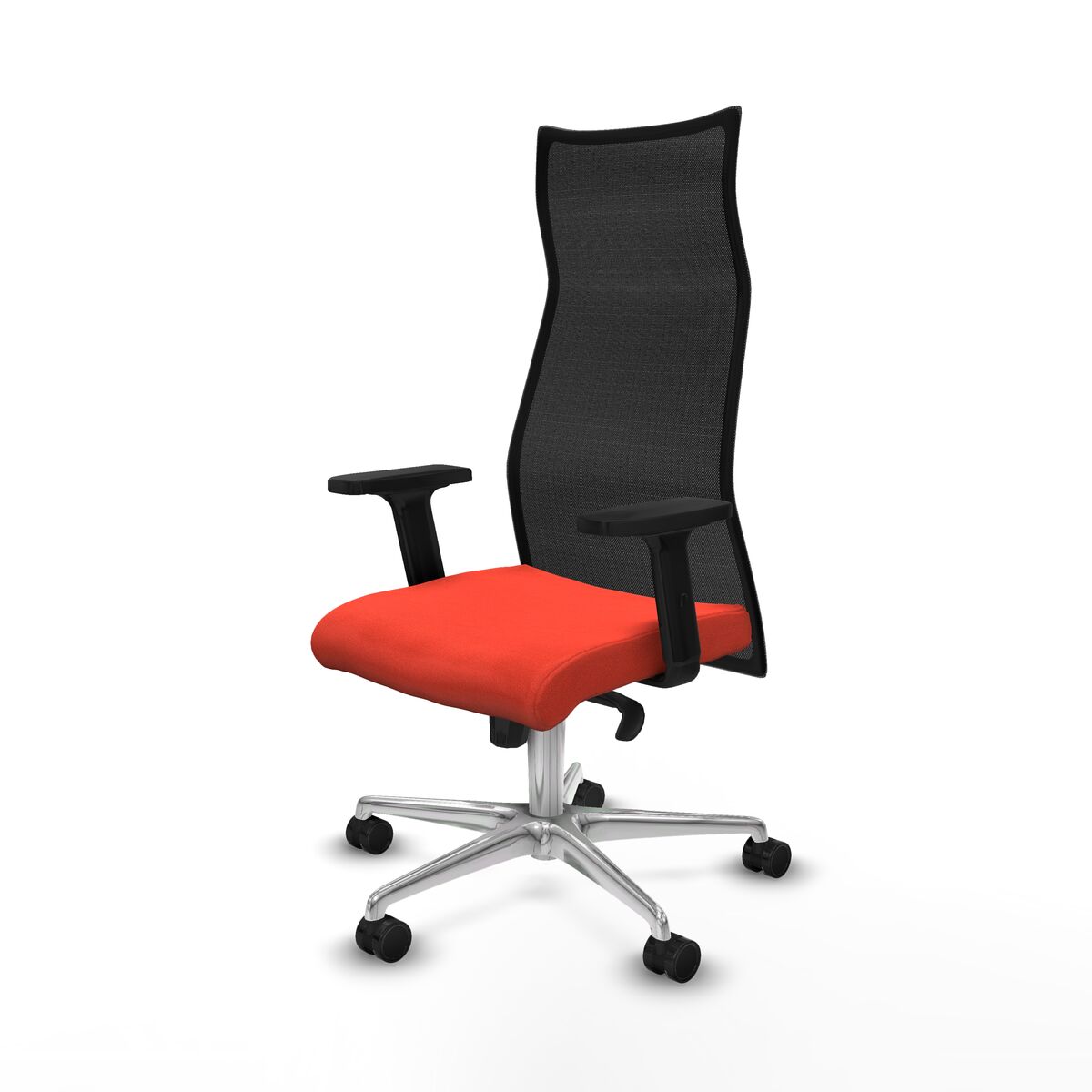 Sillón de Oficina Piqueras y Crespo B2D086N Naranja Oscuro