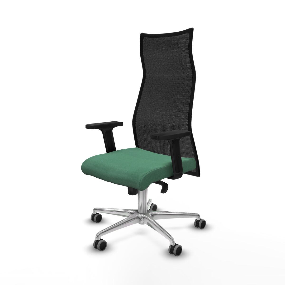 Sillón de Oficina Piqueras y Crespo B2D086G Verde Esmeralda