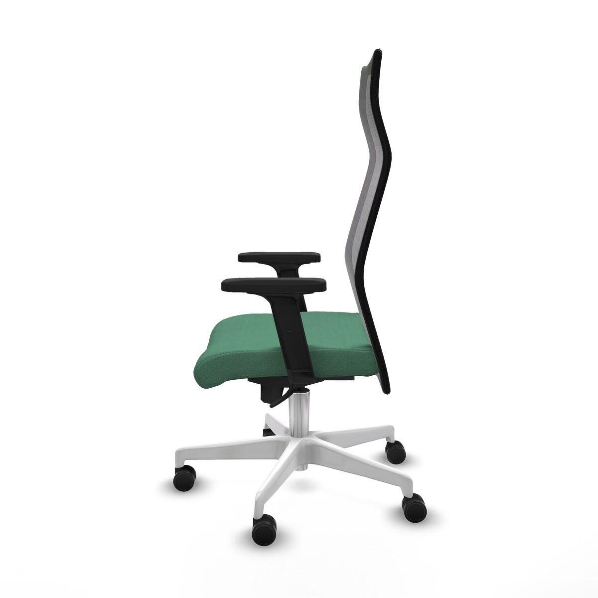 Sillón de Oficina Piqueras y Crespo B2D026N Verde Esmeralda