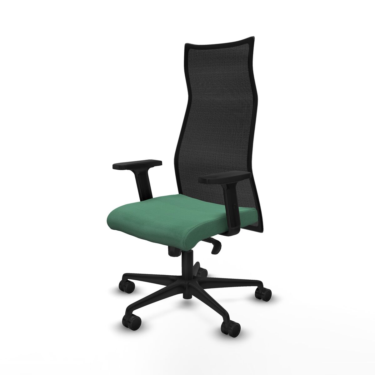 Sillón de Oficina Piqueras y Crespo B2D036N Verde Esmeralda