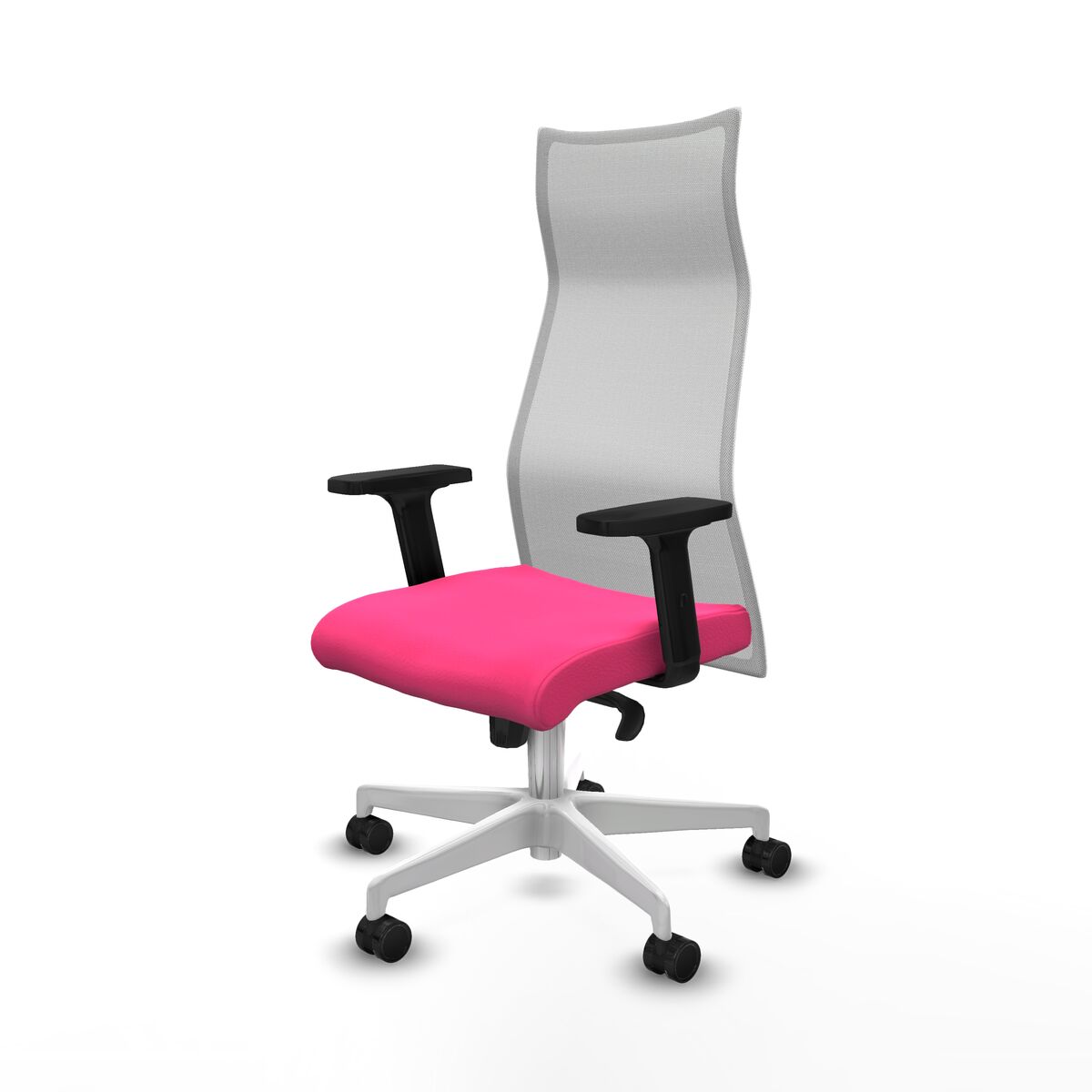 Silla de Oficina Piqueras y Crespo B2D026N Rosa