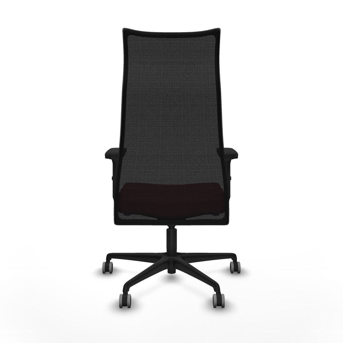 Sillón de Oficina Piqueras y Crespo B2D036G Granate