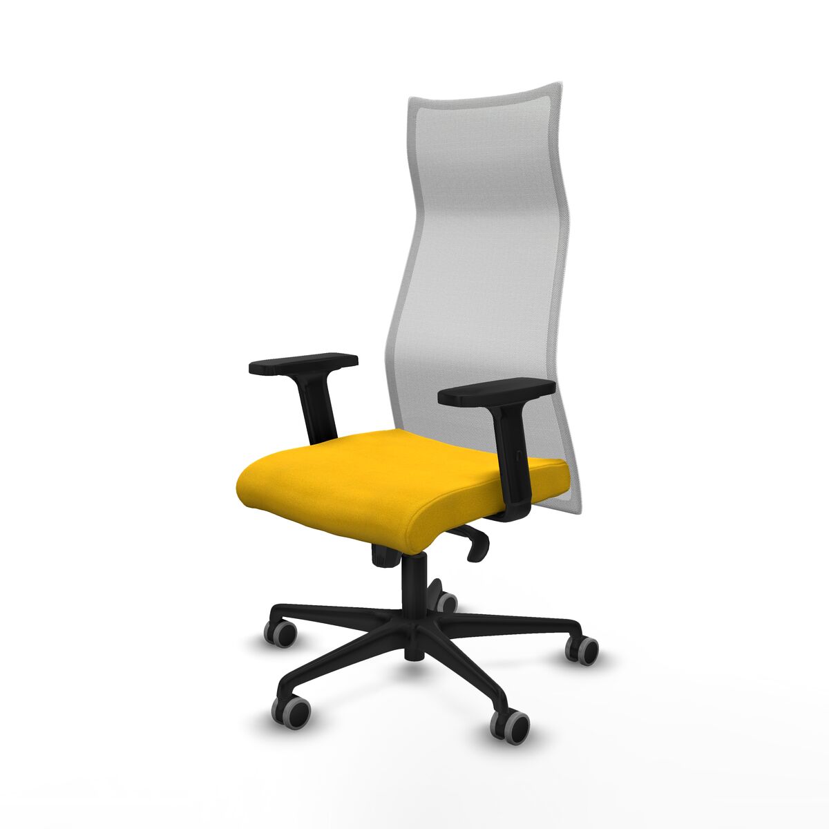 Silla de Oficina Piqueras y Crespo B2D036G Amarillo