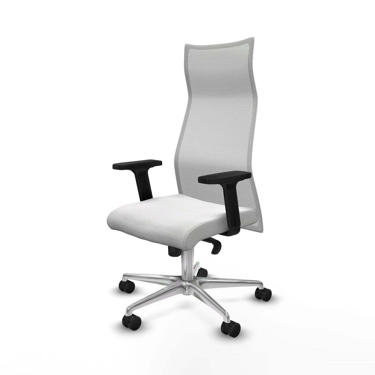 Silla de Oficina Piqueras y Crespo B2D086N Blanco