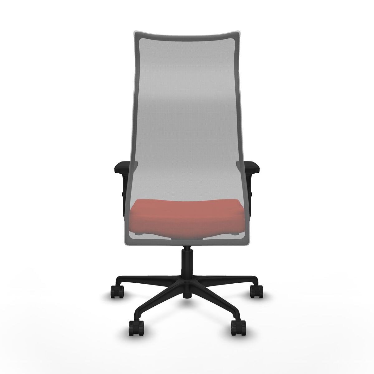 Silla de Oficina Piqueras y Crespo B2D036N Naranja Oscuro