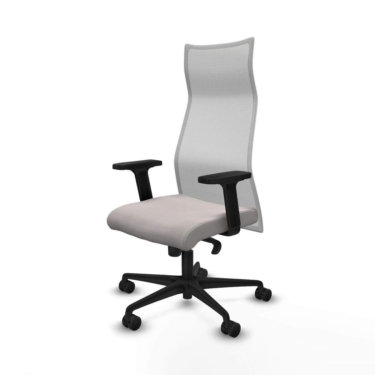Silla de Oficina Piqueras y Crespo B2D036N Blanco