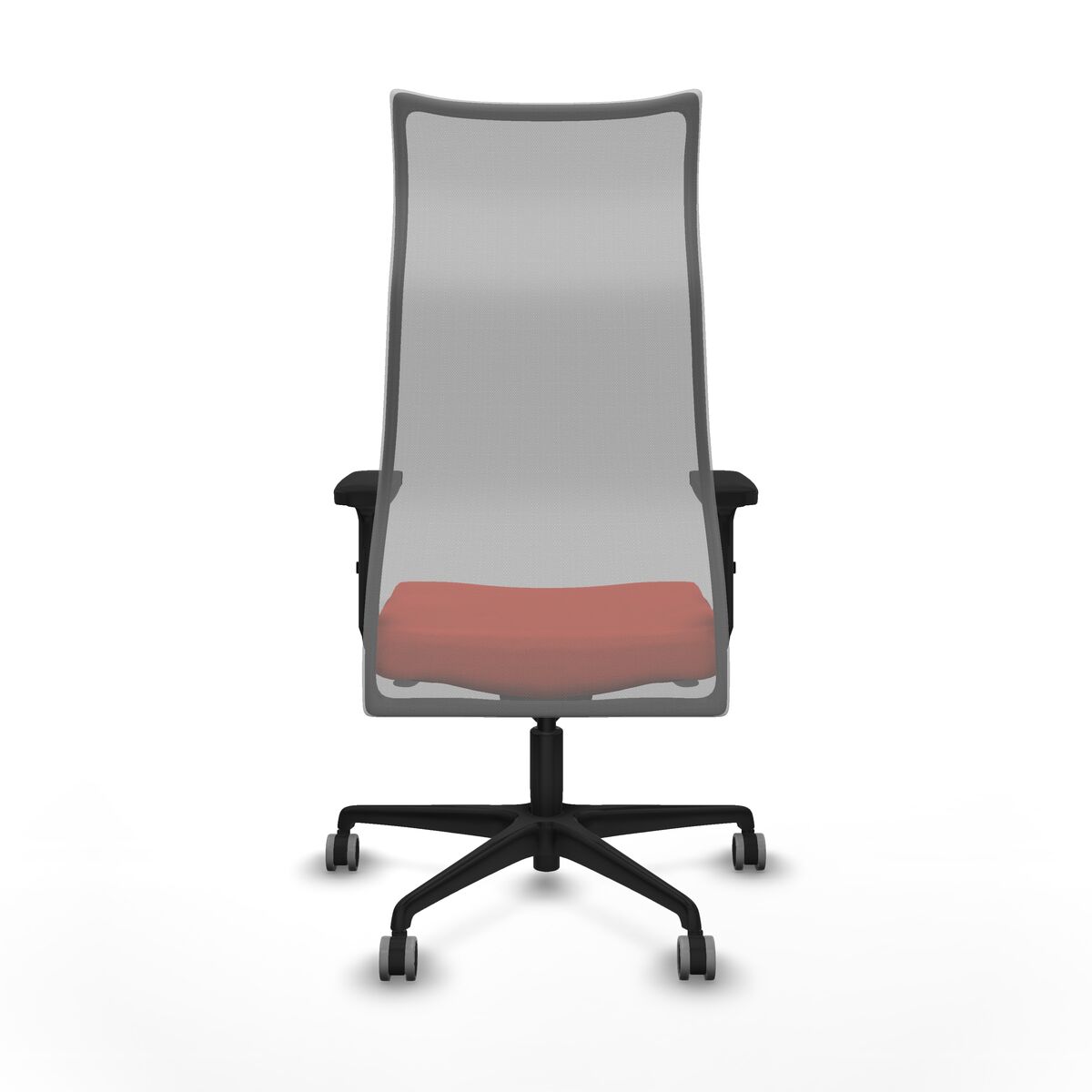 Silla de Oficina Piqueras y Crespo B2D036G Naranja Oscuro