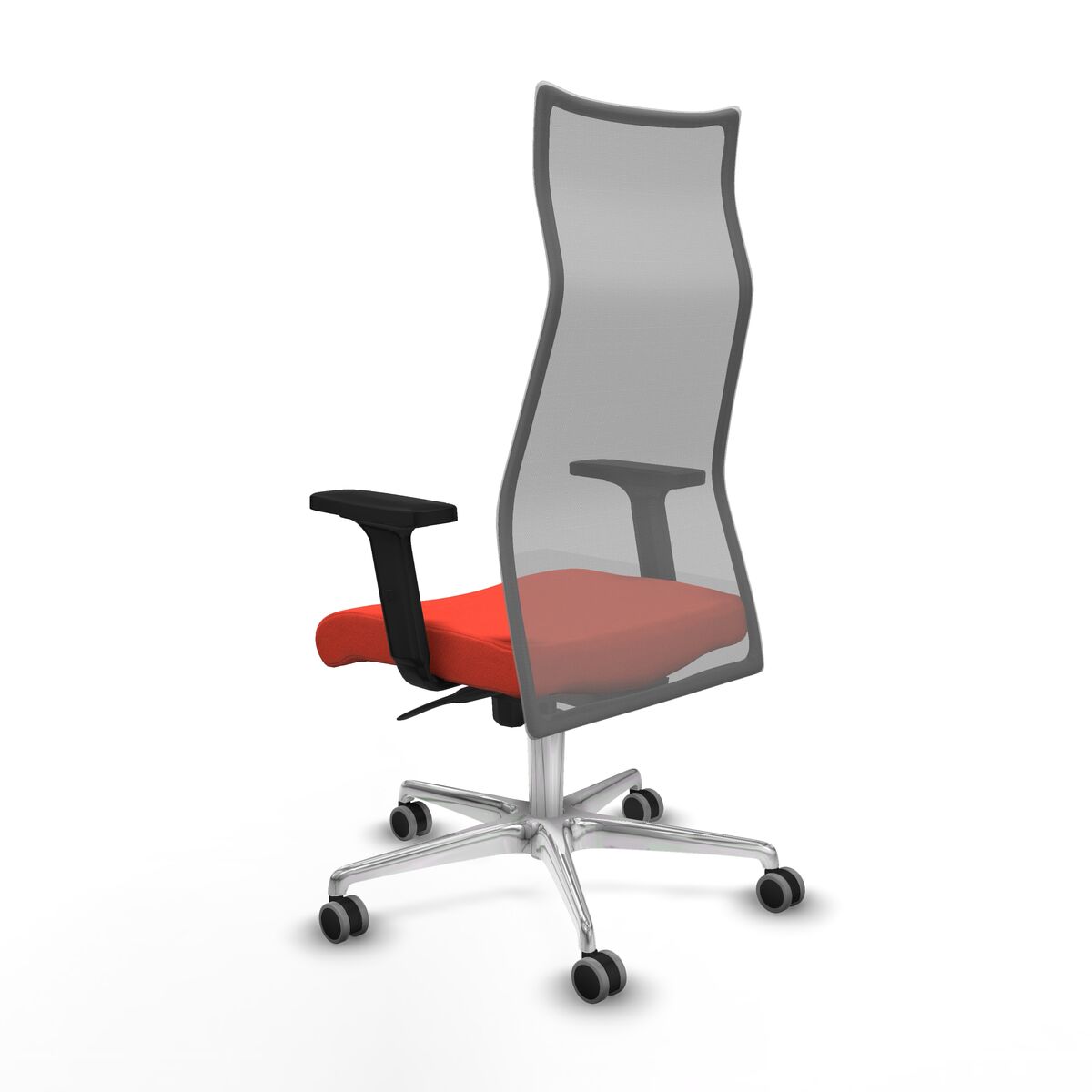 Silla de Oficina Piqueras y Crespo B2D086G Naranja Oscuro