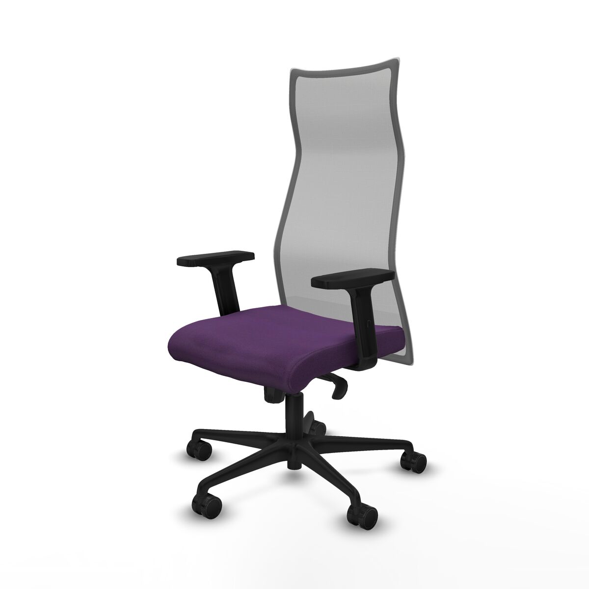 Silla de Oficina Piqueras y Crespo B2D036N Morado