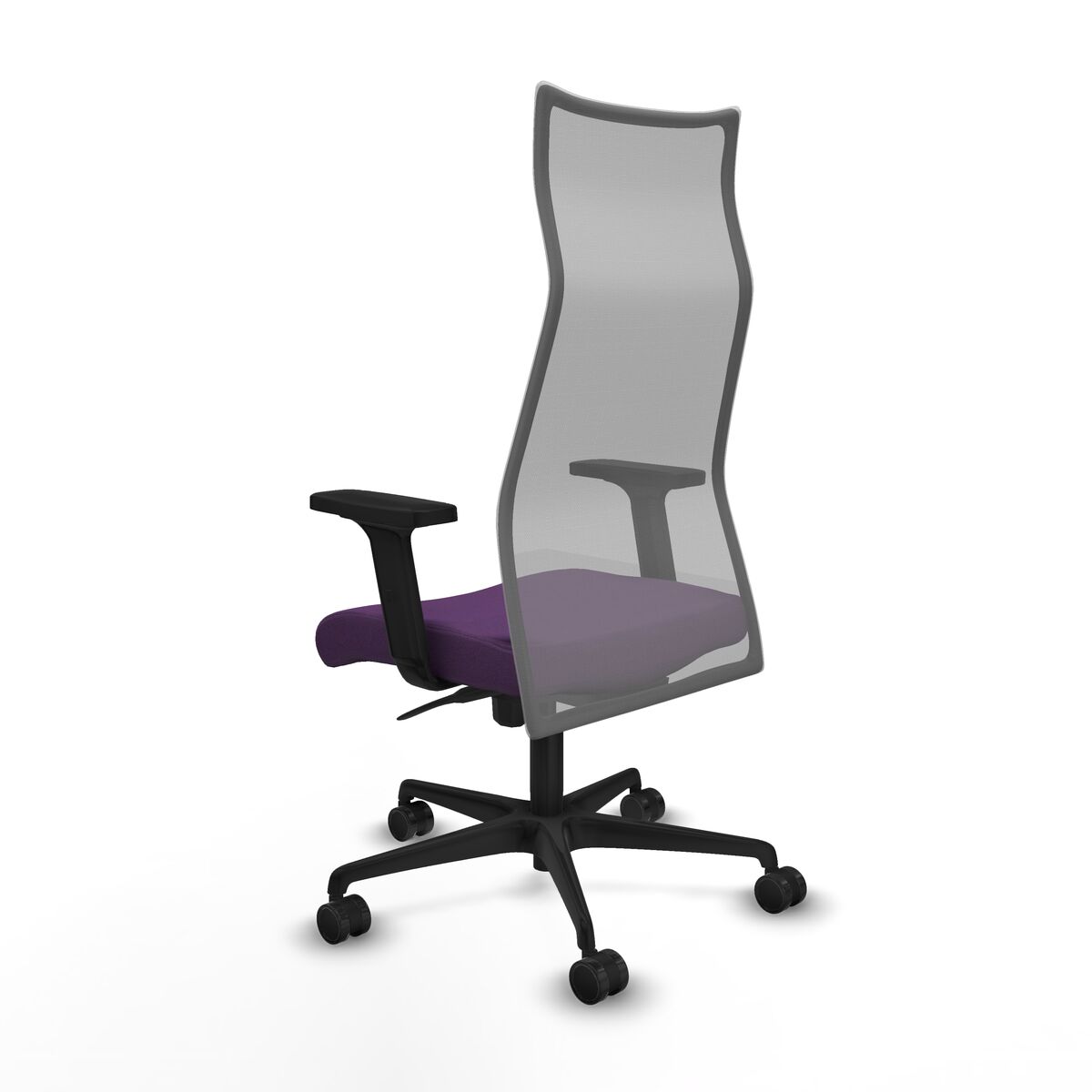 Silla de Oficina Piqueras y Crespo B2D036N Morado