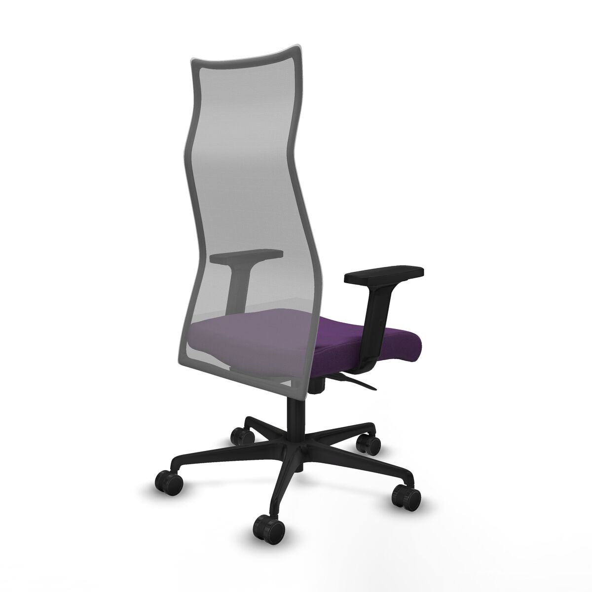 Silla de Oficina Piqueras y Crespo B2D036N Morado