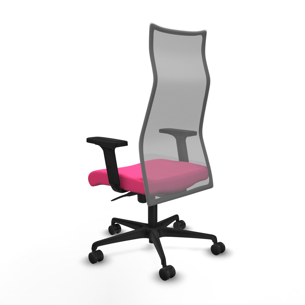 Silla de Oficina Piqueras y Crespo B2D036N Rosa