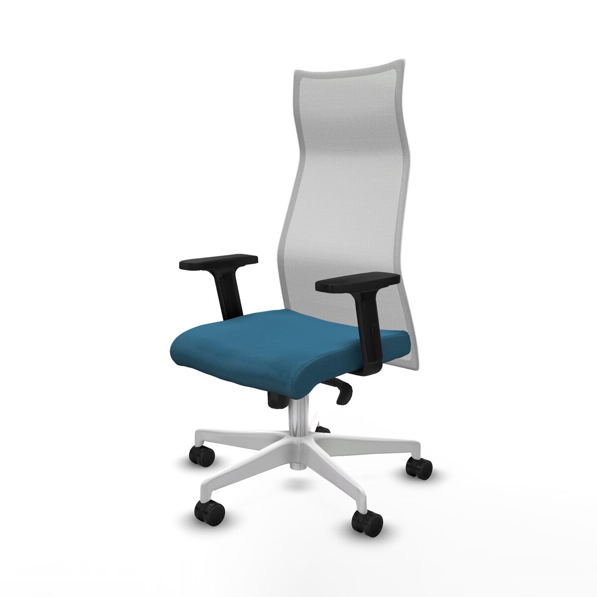 Silla de Oficina Piqueras y Crespo B2D026N Verde petróleo