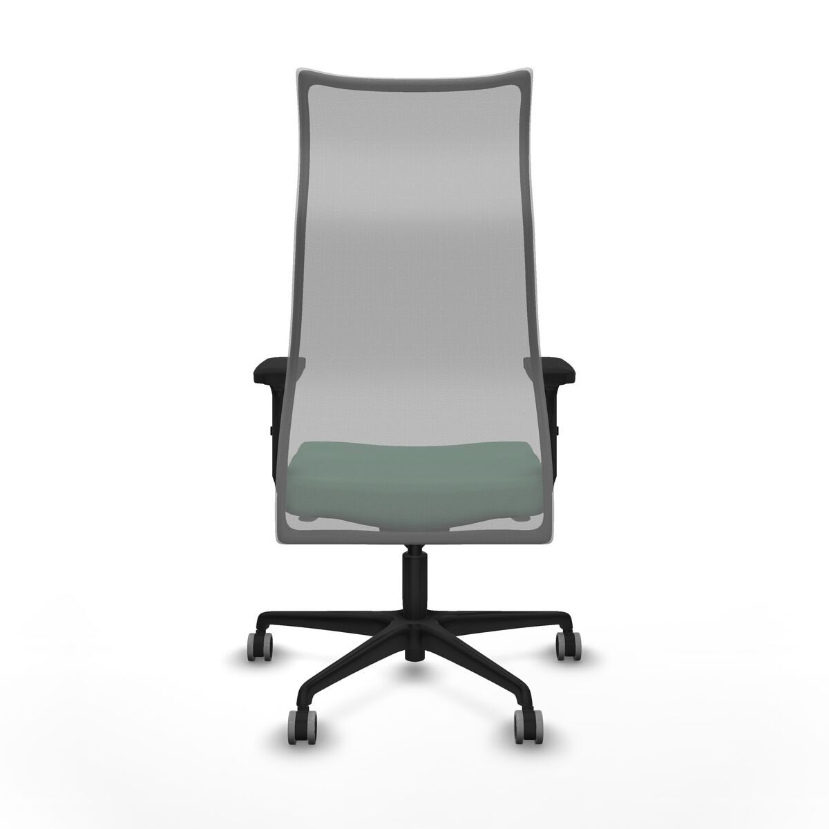 Silla de Oficina Piqueras y Crespo B2D036G Verde Esmeralda